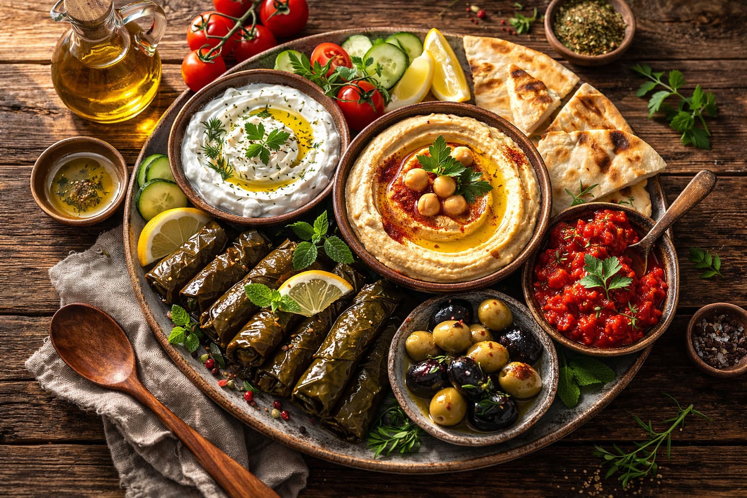 Soğuk Meze Tabağı
