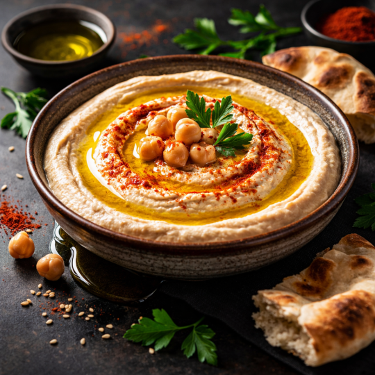 Türk mutfağı klasik meze tabağı, taze ve lezzetli soğuk başlangıçlar