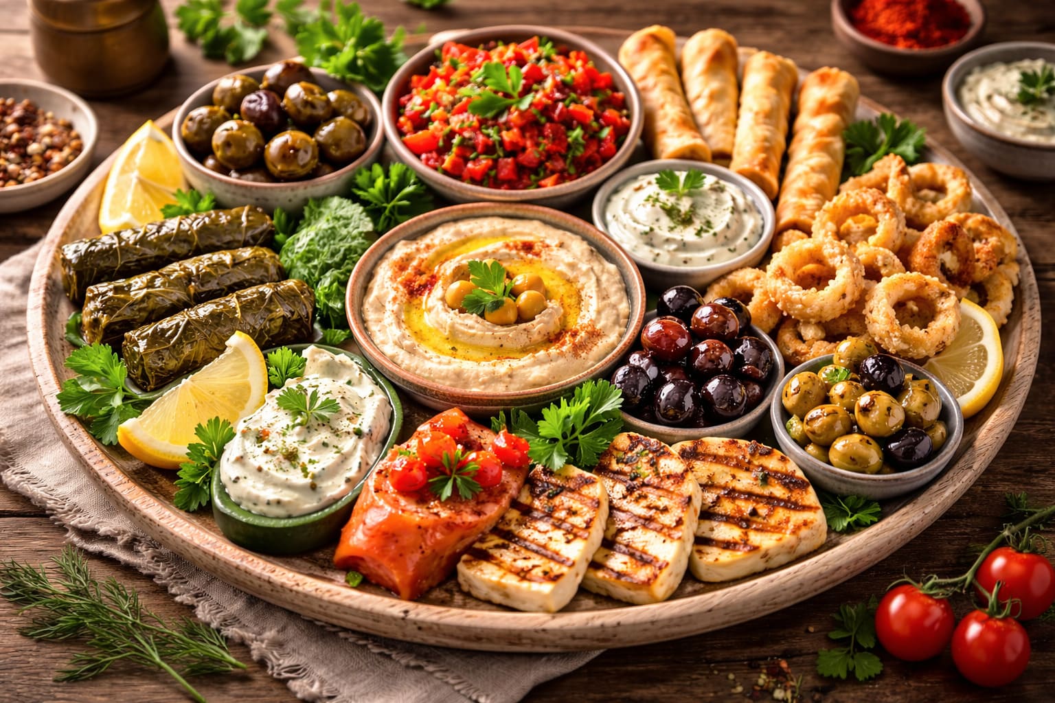 Karışık Meze Tabağı