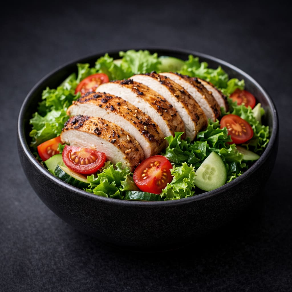 Izgara Tavuklu Salata | Proteinli Catering Lezzeti